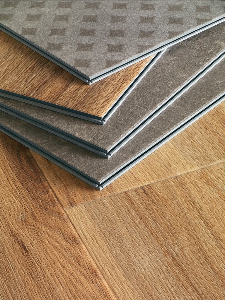 Напольные покрытия Gerflor под дерево и камень